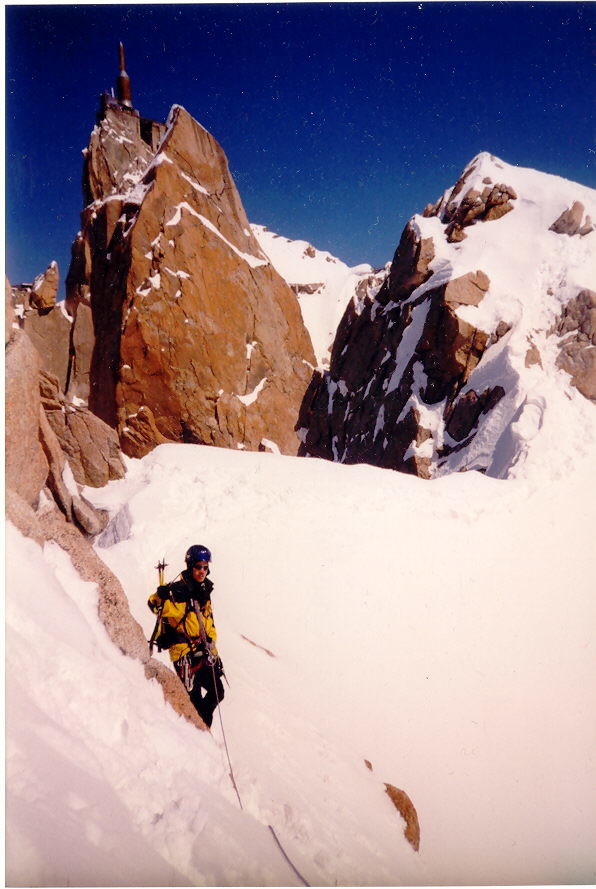 Arrête des Cosmiques ; Aiguille du midi