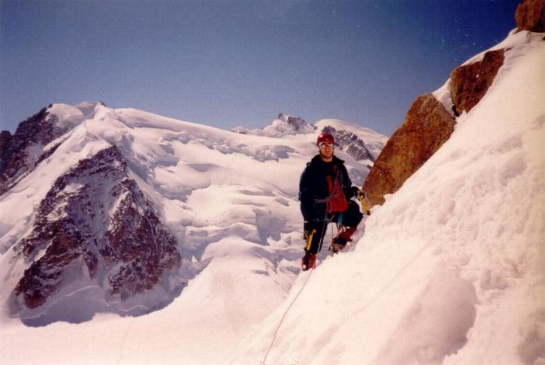 Arrête des Cosmiques; Mont Blanc