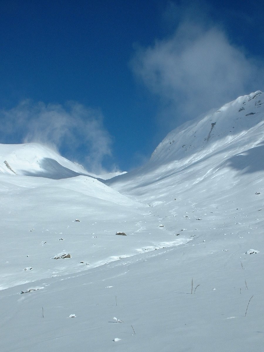 Combe menant au Col d'Ugeon