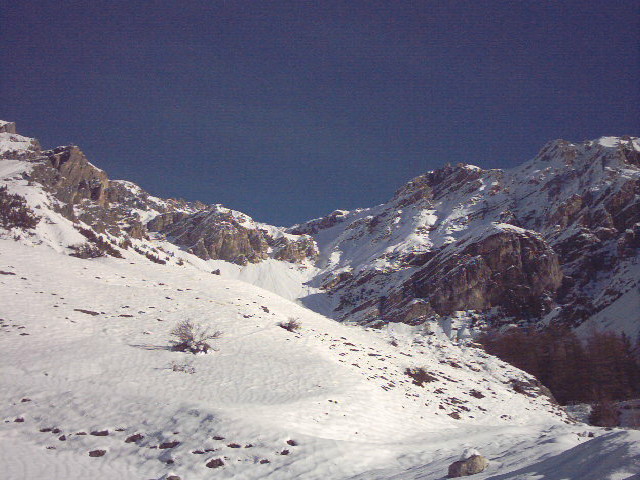 salita al Monte Oserot