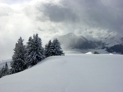 Temps de bise au sommet de Rodomont