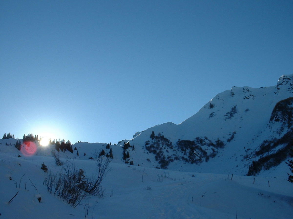 Astre levant aux Portes du soleil