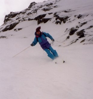 Andreas dans le couloir nord ouest du petit Van