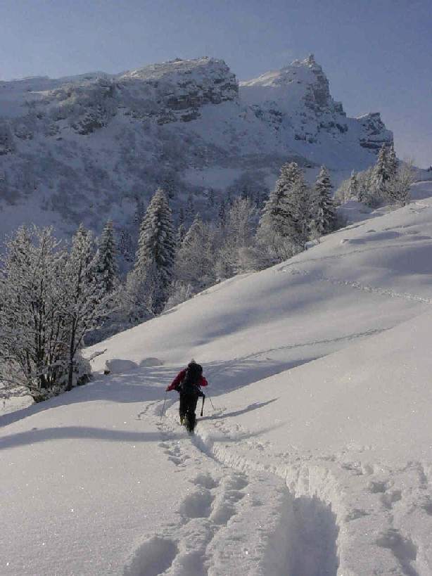 En montant au col de Seron
