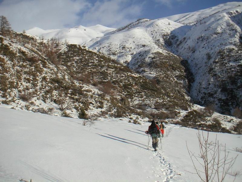 Le chemin de St dalmas a pied