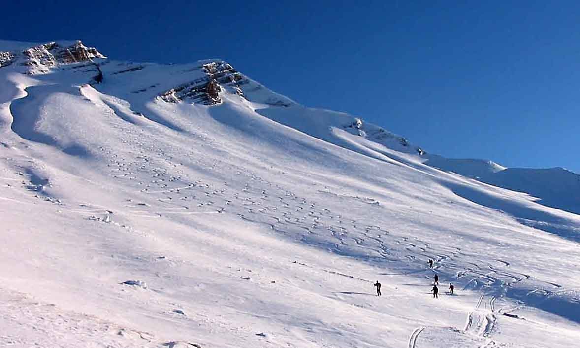 Face NW de Chaurionde (après, héhé)