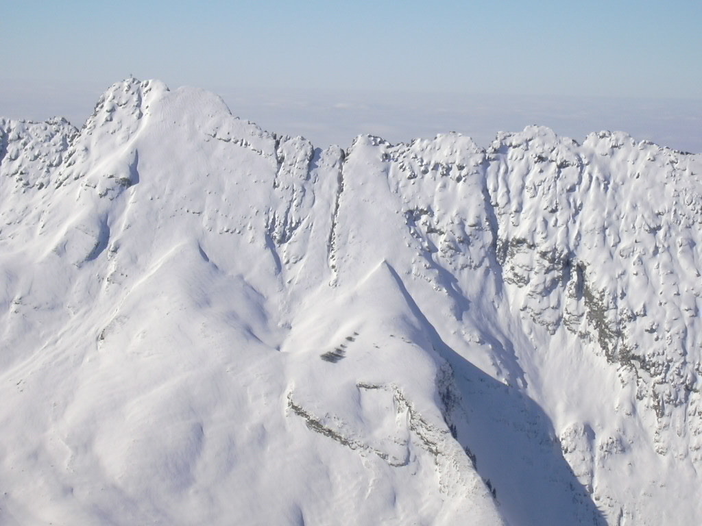 La dent d'Arclusaz vue d'en face