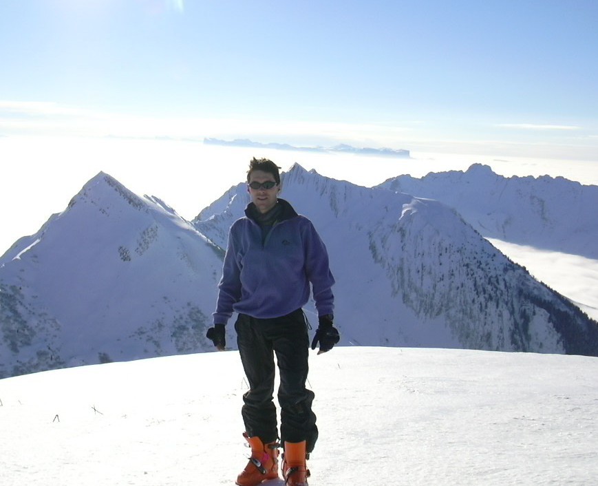 Fab sur le dome sommital du Mont d'Armenaz