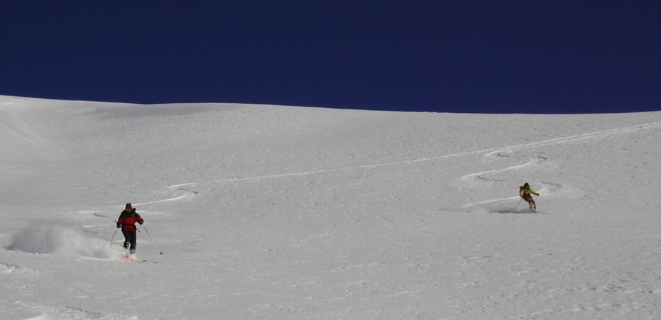 Trop facile a skier!
