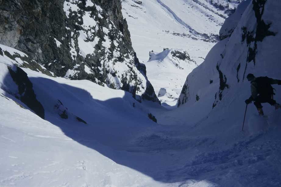 Dans le couloir Est du Grand Sorbier