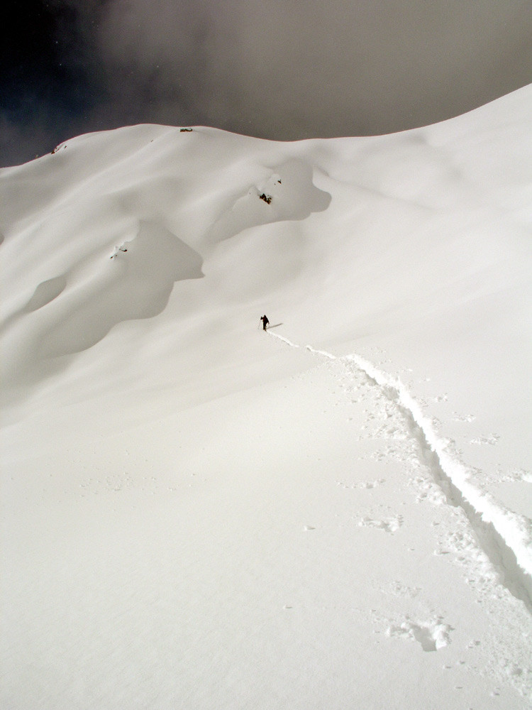 montée à l'aiguille Verte