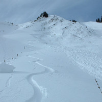 Combe ENE sous la croix de l'Ecuelle