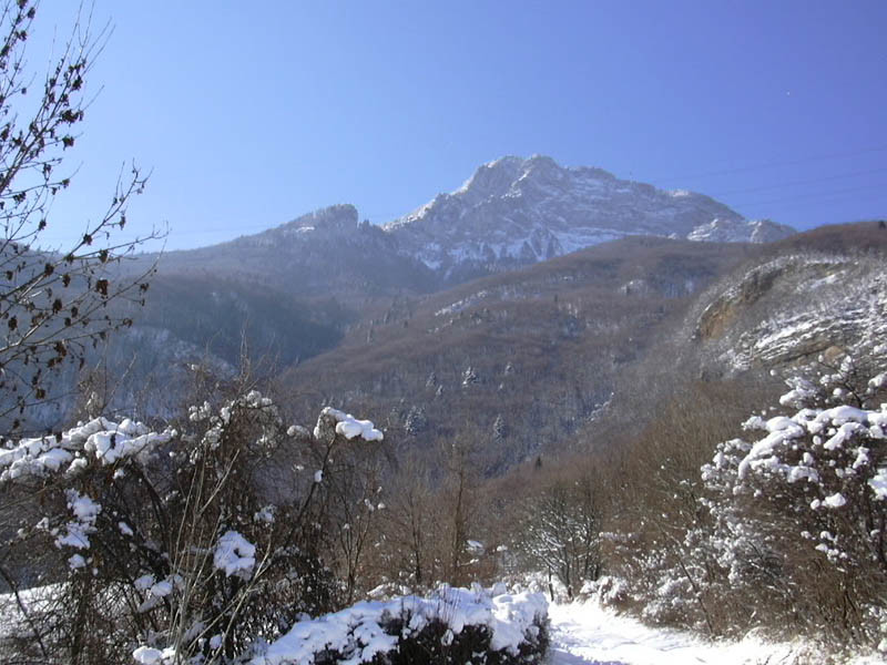 Le Moucherotte depuis le Haut Seyssins