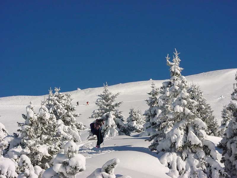 Salendo al Fulhorn poco prima di Culm Ault