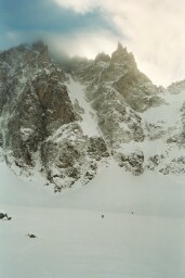 le couloir Mayer-Dibona au Dôme des Ecrins