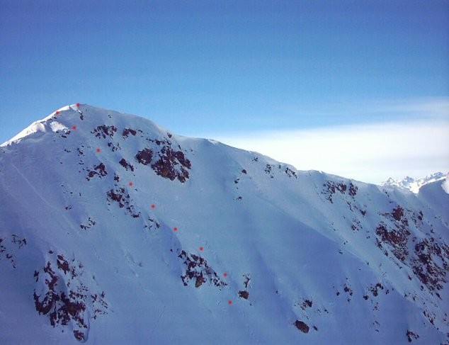 Monte Steliere m 2612 - Canalino N/E