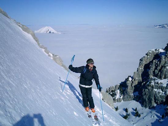 Au-dessus du col d'Encrenaz