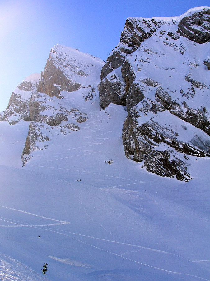 L'Etale le couloir nord Combaz)