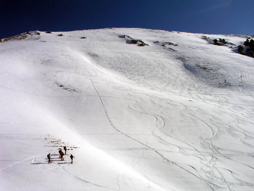 la faceouest du Mont Colombier