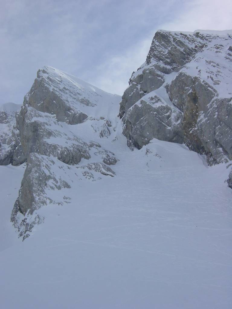 Couloir de Combaz à l'Etale