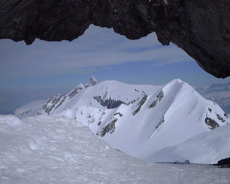 Trou de la Mouche vue vers Paccaly Tardevant et Pointe Percée
