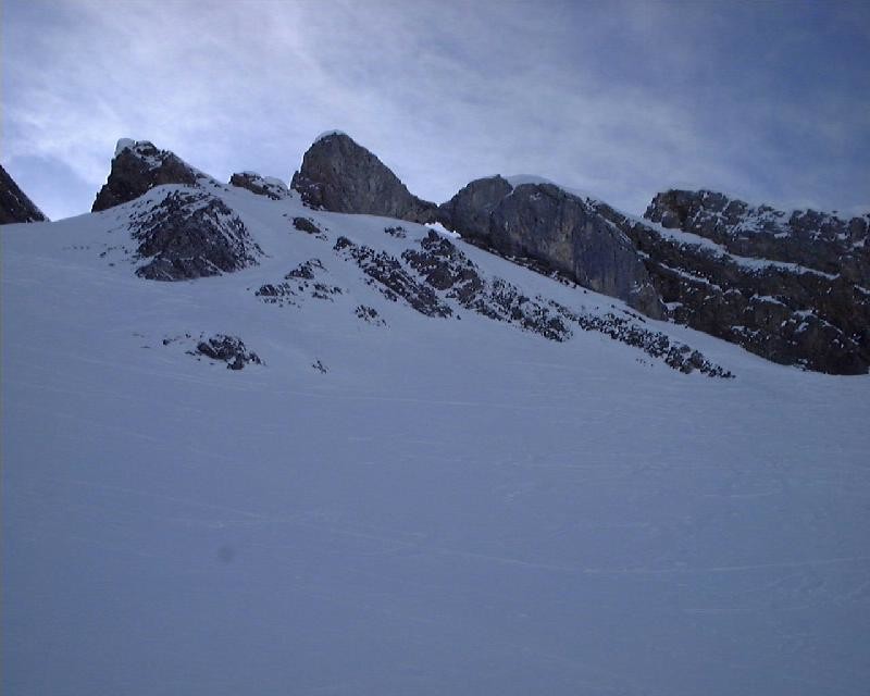 Trou de la Mouche en descendant