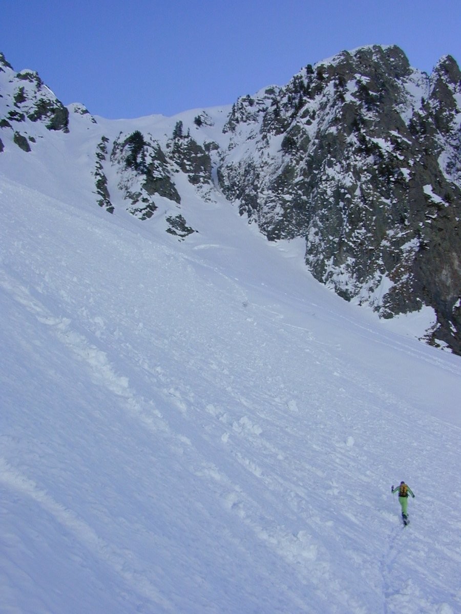 Traversée dans la petite Vaudaine