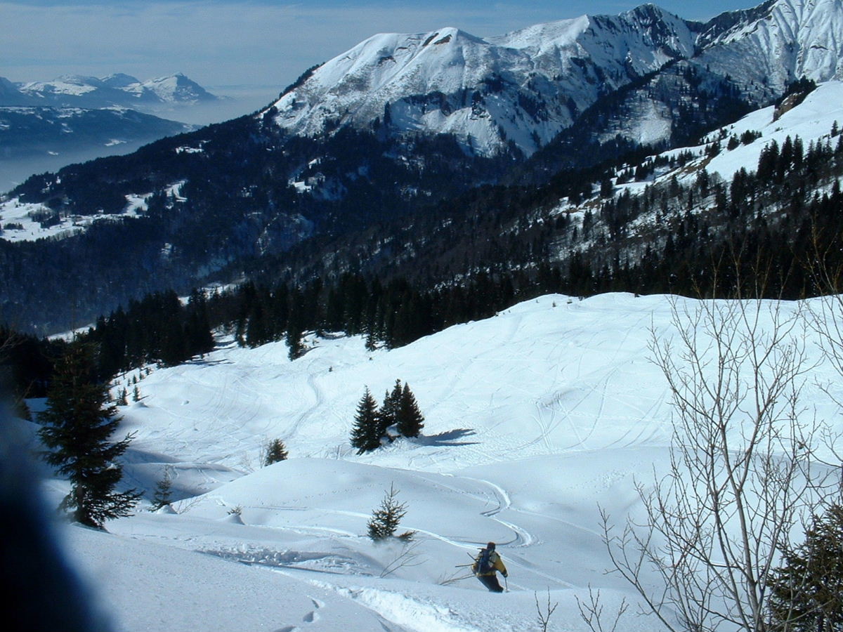 Bas de la combe de Bostan