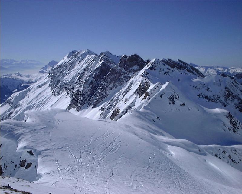 La Chaine des Aravis de Paccaly au Charvin