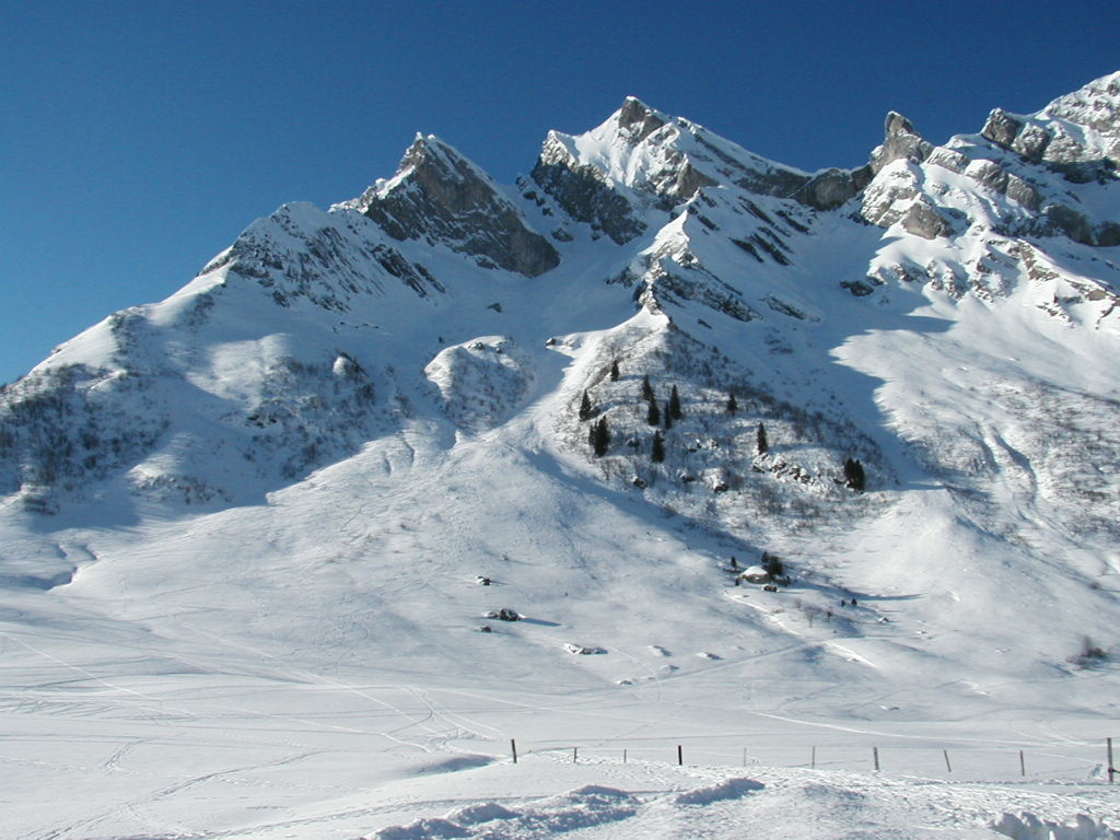 Combe à Marion - Couloir Nord des Aravis