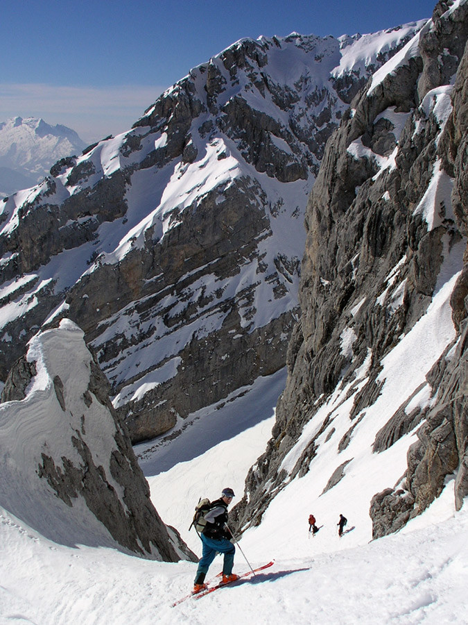 Couloir Sud de Pointe Blanche