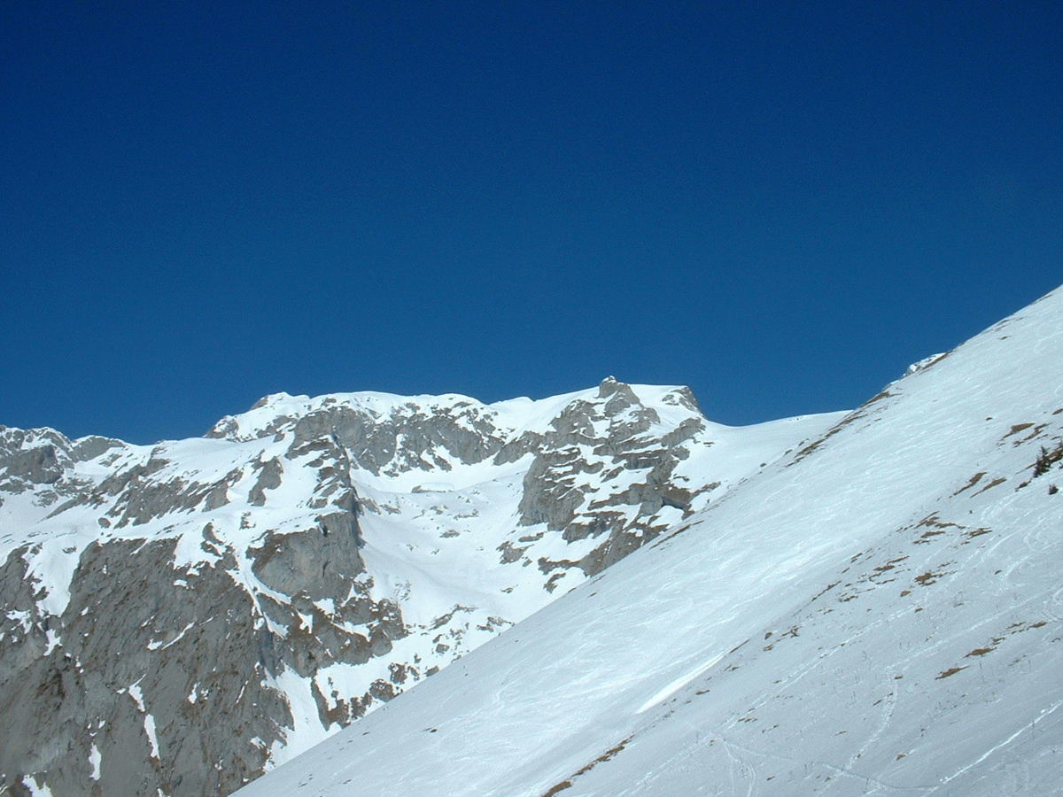 Cornettes de Bise : voie normale