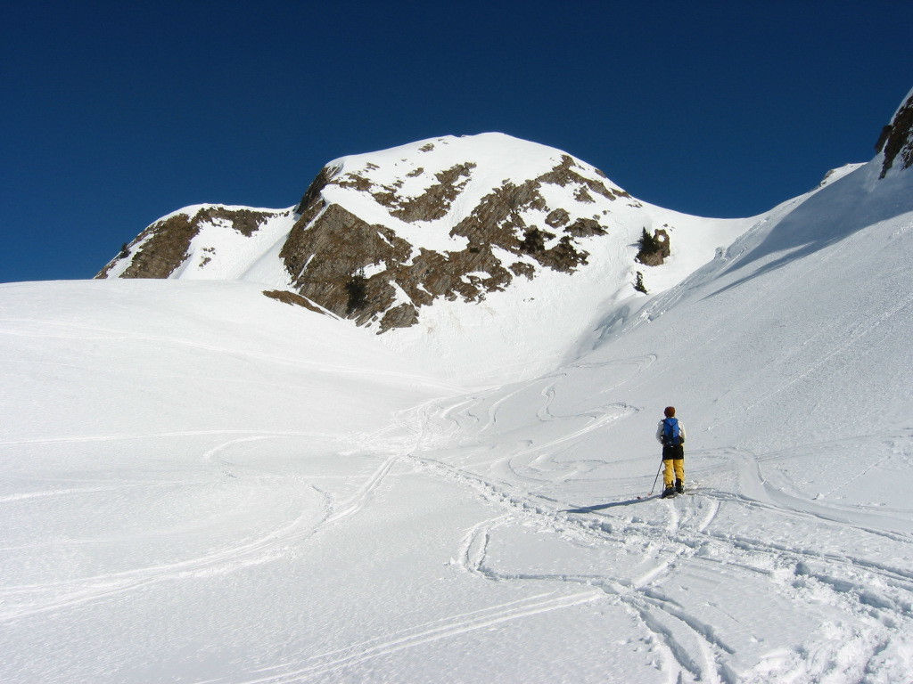 Col de l'Oulettaz et la pointe de Rouelletaz