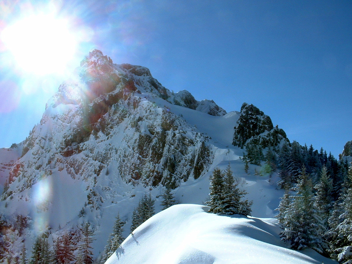 Mt Brion : vu du col de Damoz les Moulins