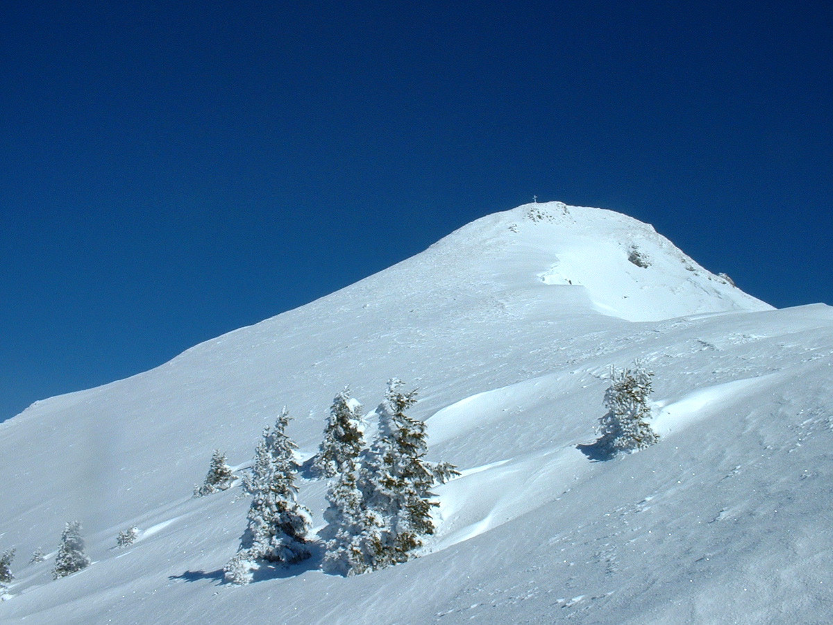 Pic de la Corne : face SW