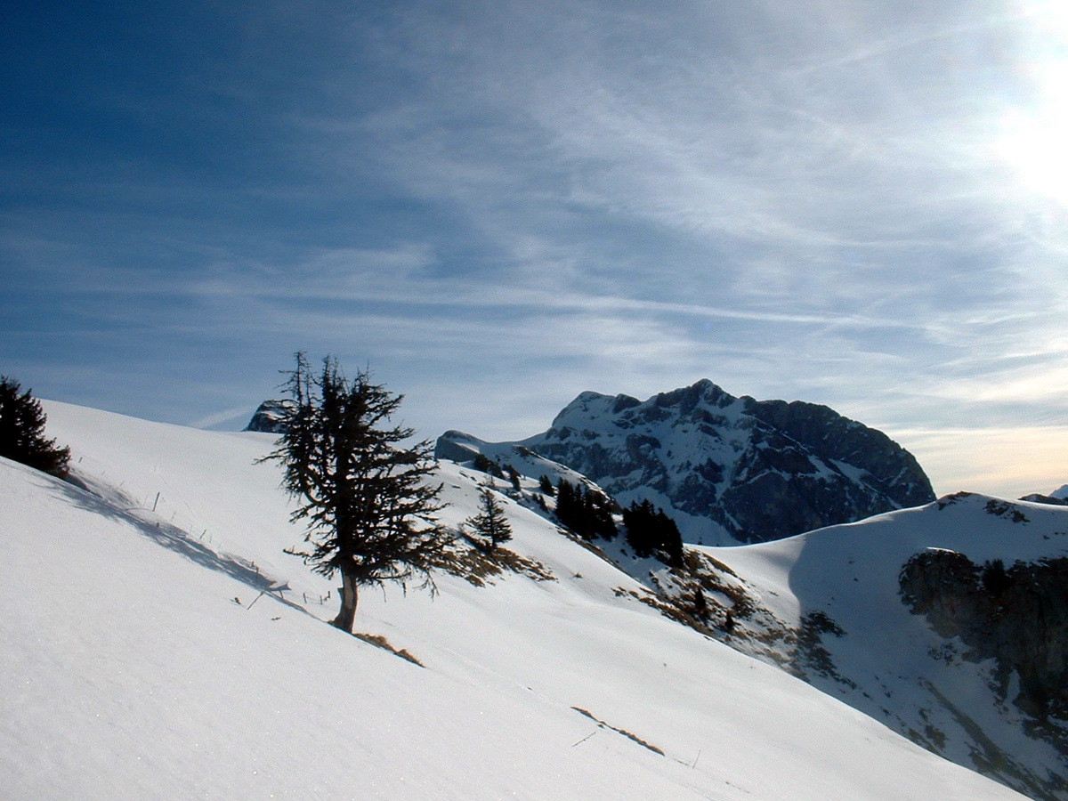 Pointe de Bénevent : arête W