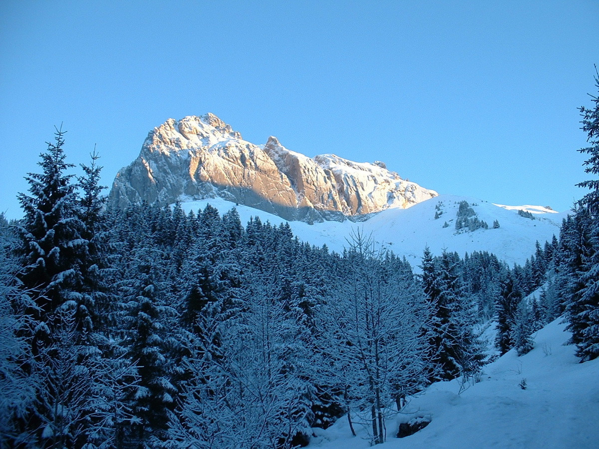 Cornettes de Bise : lever de soleil à 7H10