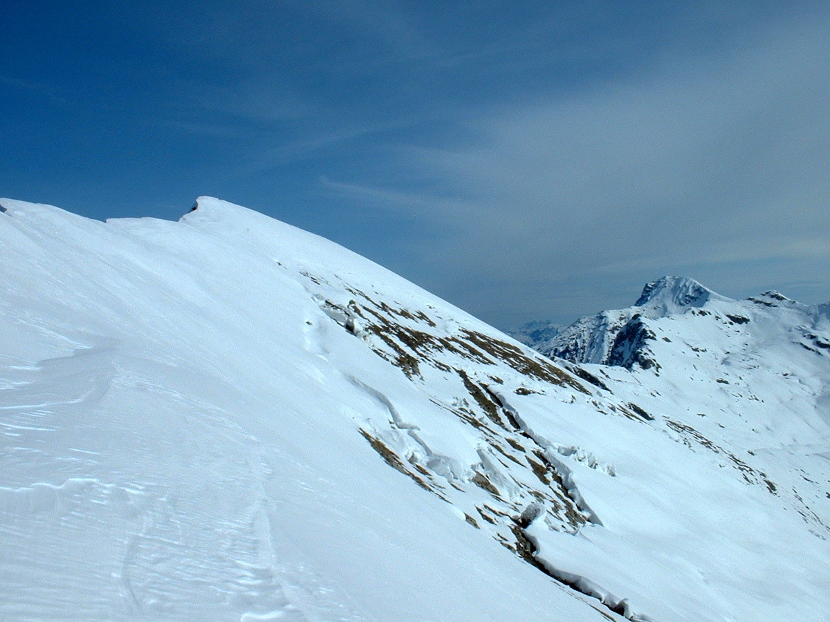 Pointe de Nantaux : arête du marteau