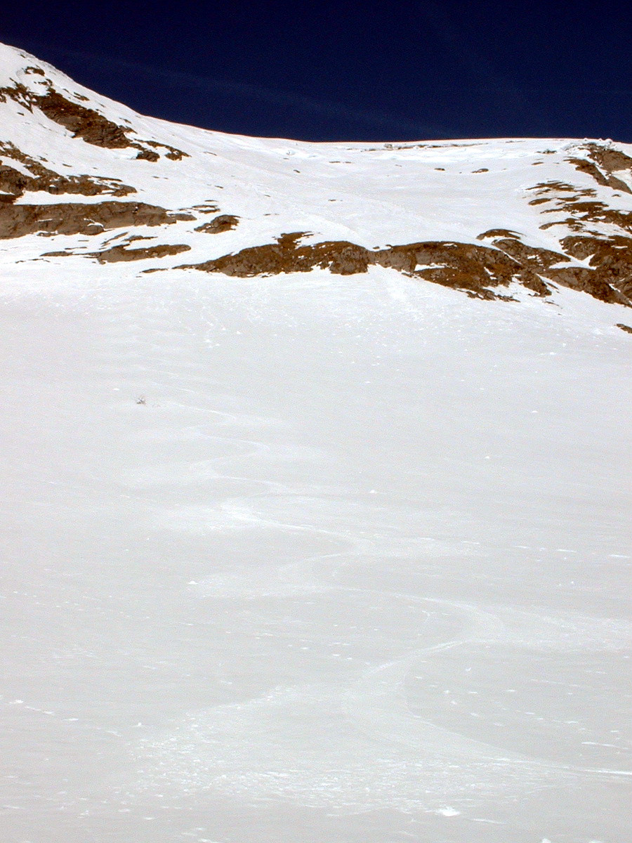 Pointe de Nantaux : face E