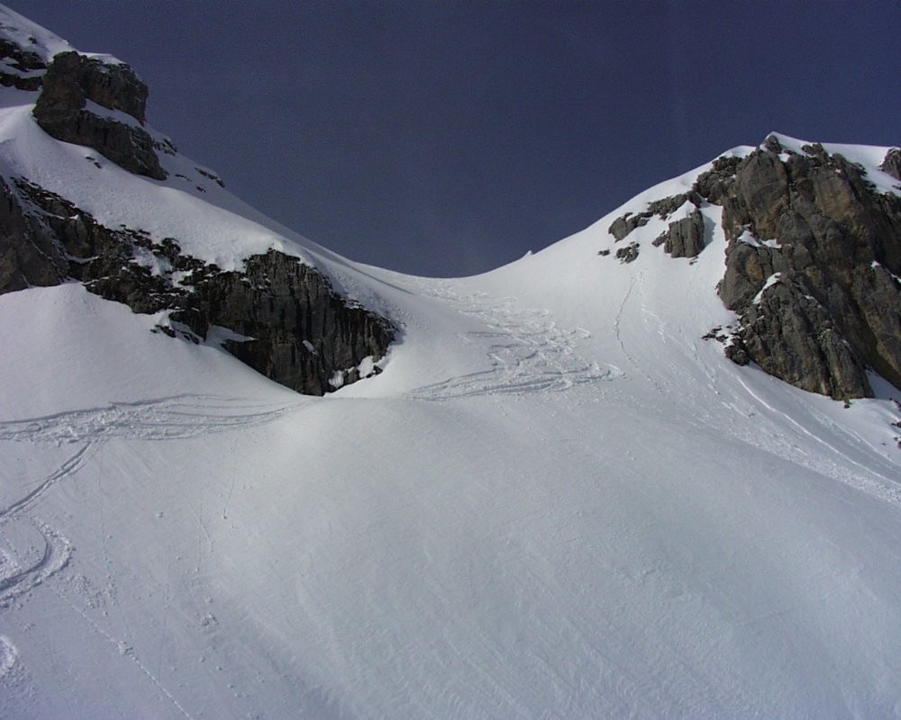 La Tournette (2351m) - Descente le plus au nord