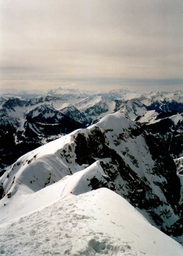 Arête SO - Cornettes de Bise
