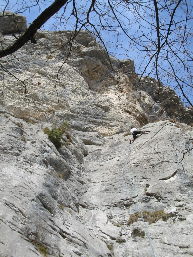 Yann dans: "laisse faire papa", 6c+