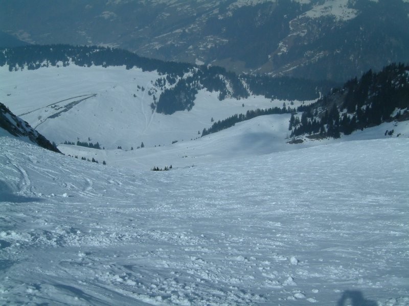 Combe de Grd-cret - Vue vers les Confins
