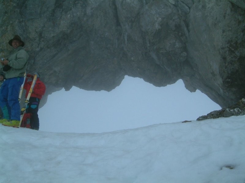 Trou de la Mouche (ds le brouillard!)