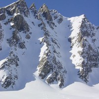 Les 2 couloirs NE du Grd Golliat