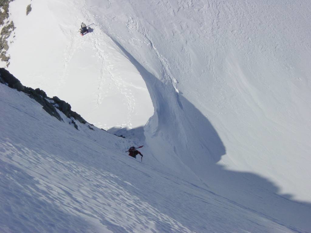 Montée à la bosse 3605 après le col de l'épée