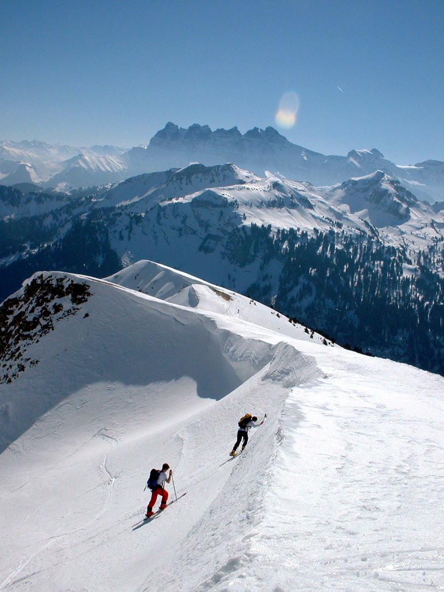 Mont de Grange : sortie sur l'arête de Coicon