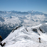 Mont de Grange : Vue SE depuis le sommet