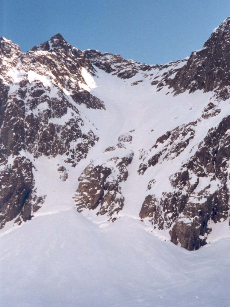 Couloir occidental du pic central du Vaccivier