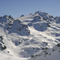 La Rosablanche depuis le col de la Chaux